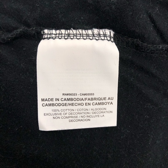 Nike Black Athletic Cut Short Sleeve Tee, Size 3XL - Picture 5 of 6